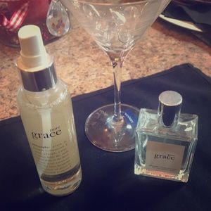 Pure Grace Philosophy 2 oz spray & 5.8 oz body oil